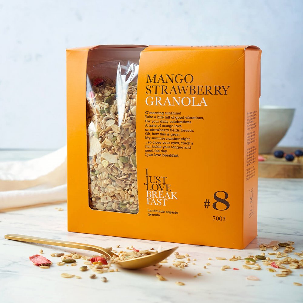 Granola #8 Aardbei en Mango 700 g
