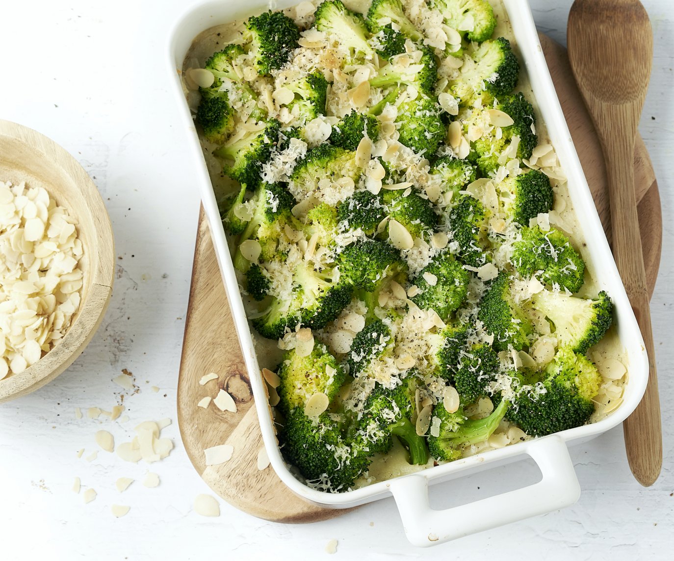Ovenschotel met broccoli en kippengehakt
